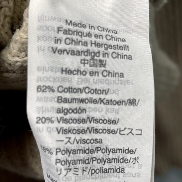 Madewell Thompson Pullover Pocket Sweater Tan Light Brown M - Picture 7 of 8